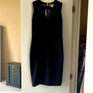 Ted Baker fitted black dress.  Ted baker size 2